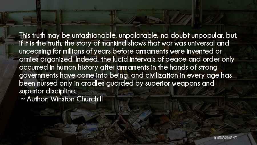 Civilization And War Quotes By Winston Churchill