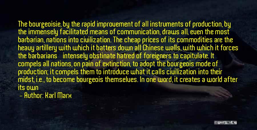 Civilization Quotes By Karl Marx