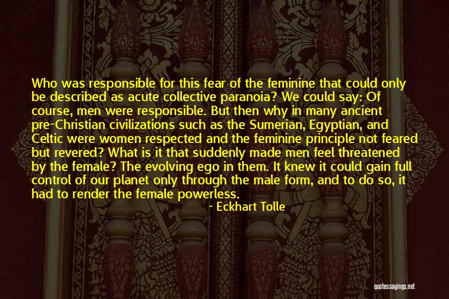 Civilizations Quotes By Eckhart Tolle Civilizations Quotes By Eckhart Tolle