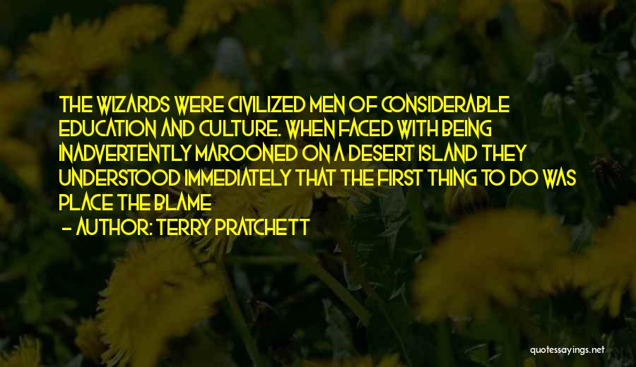 Civilized Culture Quotes By Terry Pratchett