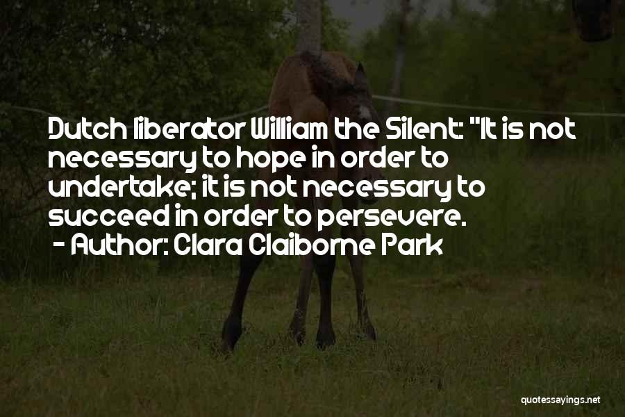 Claiborne Quotes By Clara Claiborne Park