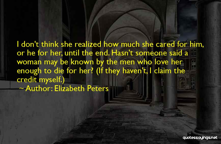 Claim Her Quotes By Elizabeth Peters