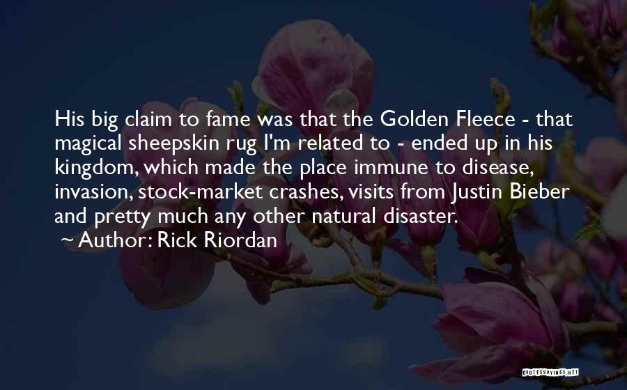 Claim To Fame Quotes By Rick Riordan