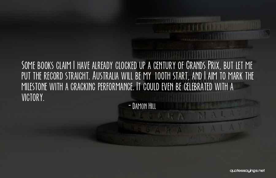 Claim Victory Quotes By Damon Hill Claim Victory Quotes By Damon Hill
