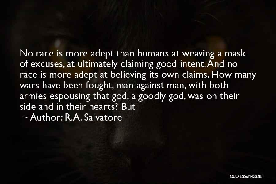 Claiming Your Man Quotes By R.A. Salvatore