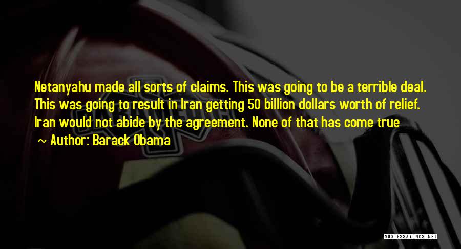 Claims Quotes By Barack Obama