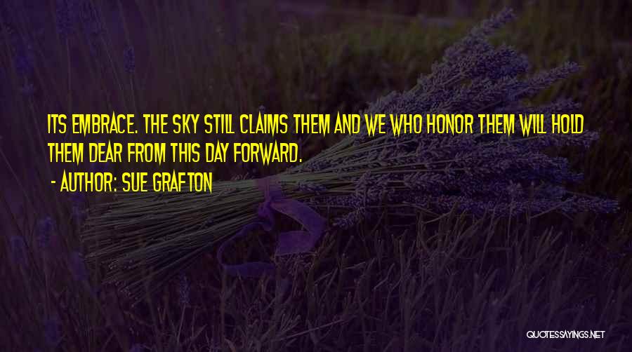 Claims Quotes By Sue Grafton