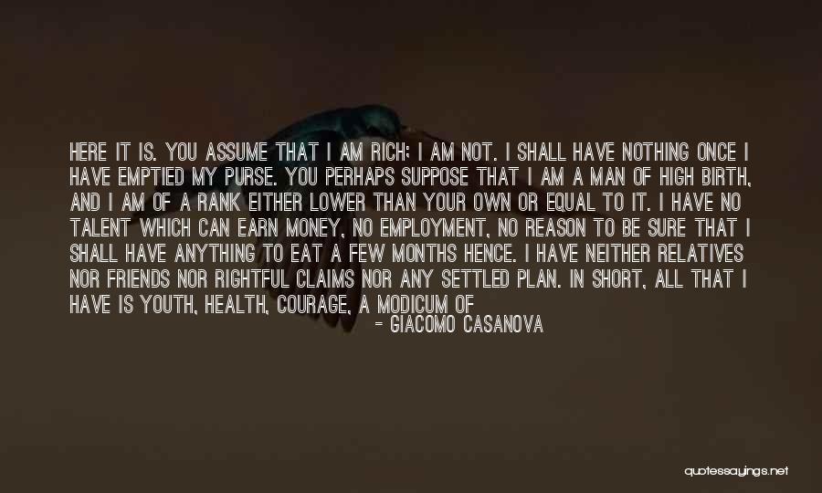 Claims To Health Quotes By Giacomo Casanova Claims To Health Quotes By Giacomo Casanova