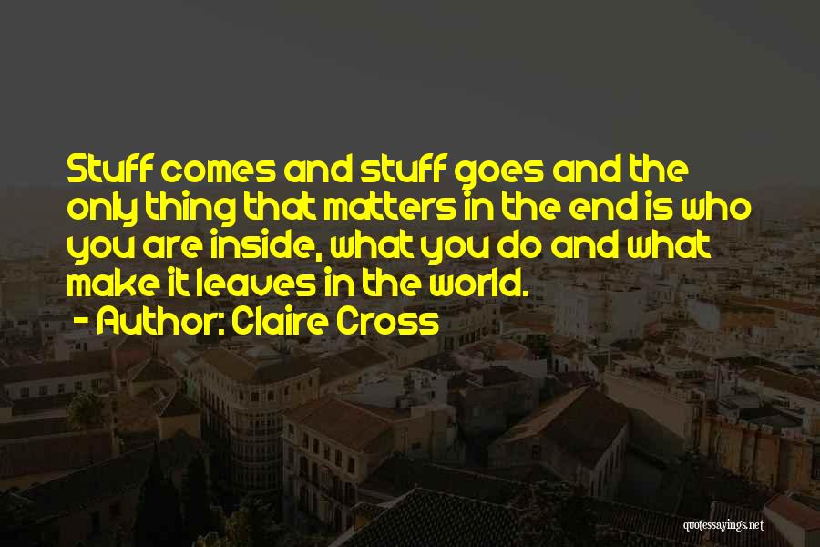 Claire Cross Quotes 699324