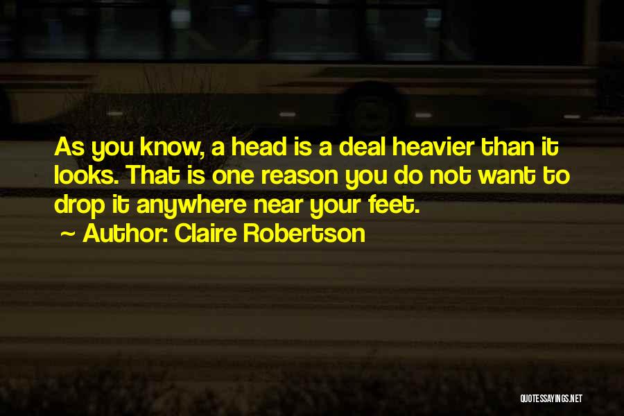 Claire Robertson Quotes 1413126