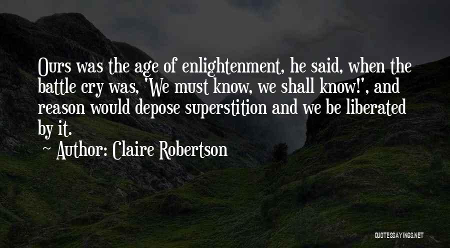 Claire Robertson Quotes 1504257