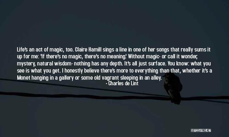 Claire S Song Quotes By Charles De Lint Claire S Song Quotes By Charles De Lint