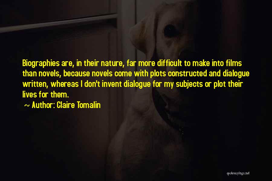 Claire Tomalin Quotes 858297