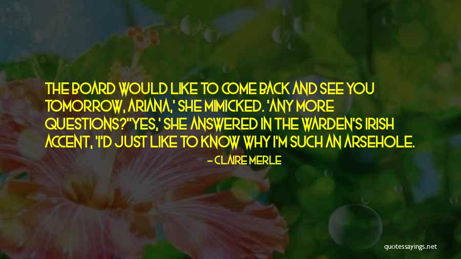 Claire Warden Quotes By Claire Merle