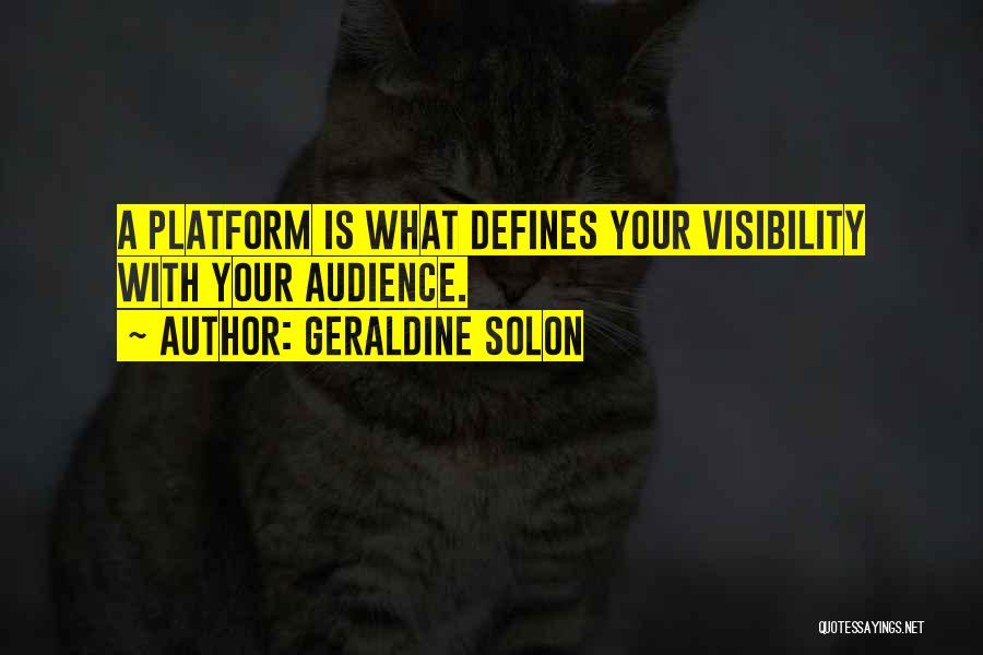 Clairement France Quotes By Geraldine Solon