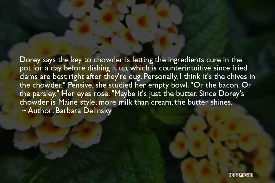 Clams Quotes By Barbara Delinsky