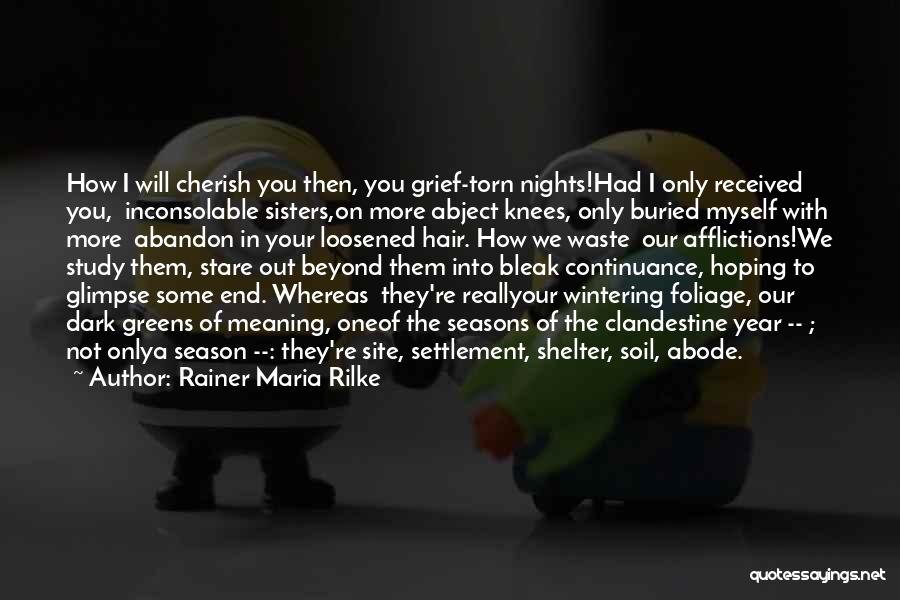 Clandestine Quotes By Rainer Maria Rilke