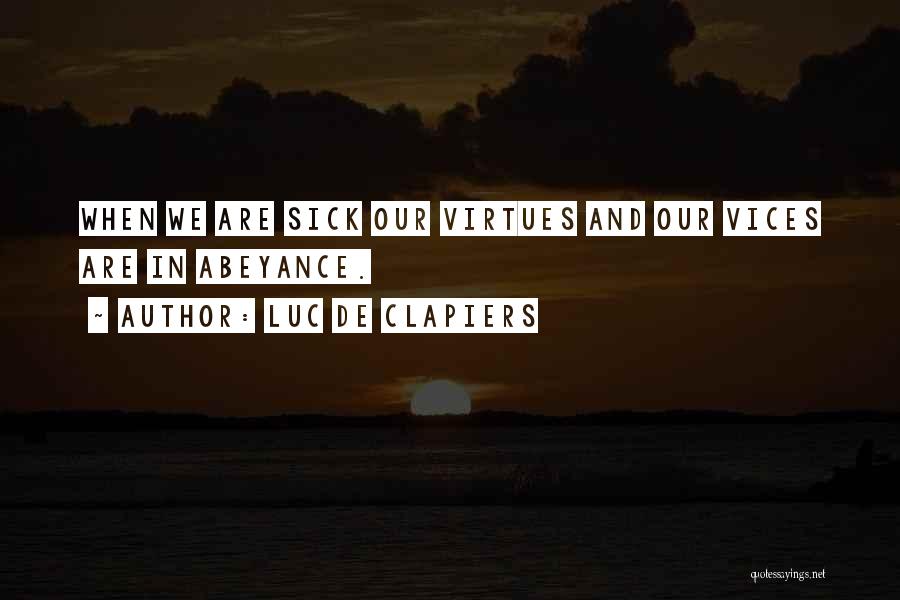 Clapiers Quotes By Luc De Clapiers