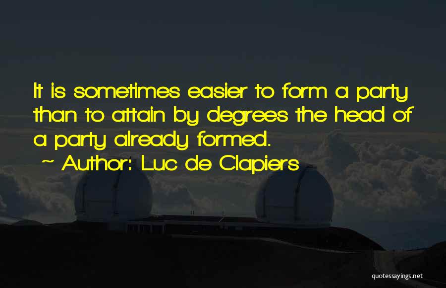 Clapiers Quotes By Luc De Clapiers