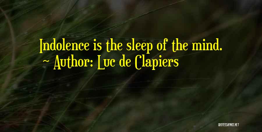 Clapiers Quotes By Luc De Clapiers