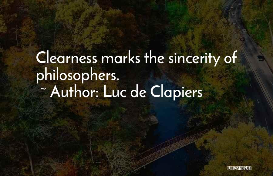 Clapiers Quotes By Luc De Clapiers