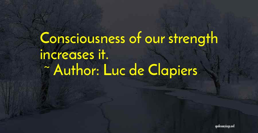 Clapiers Quotes By Luc De Clapiers