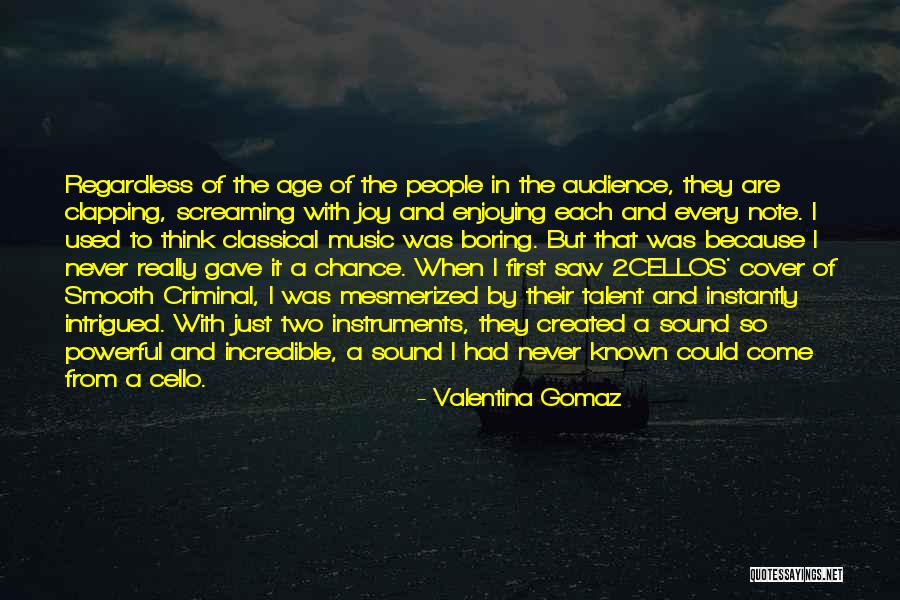 Clapping For Yourself Quotes By Valentina Gomaz Clapping For Yourself Quotes By Valentina Gomaz