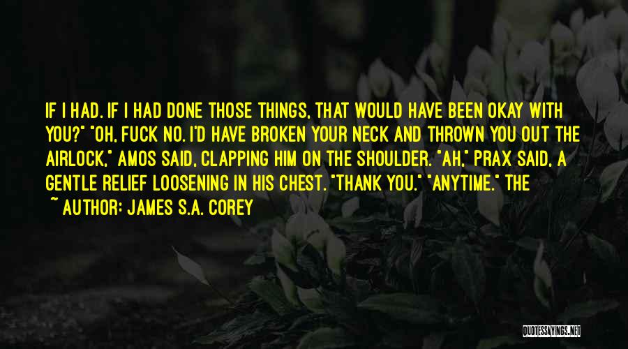 Clapping Quotes By James S.A. Corey
