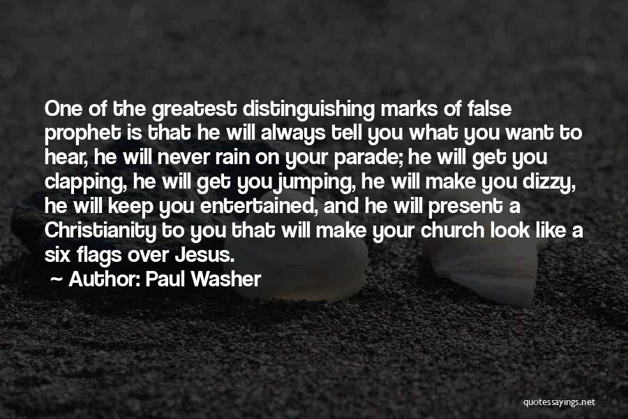 Clapping Quotes By Paul Washer