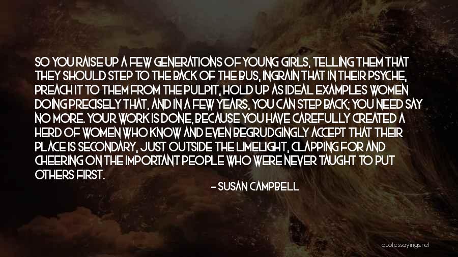 Clapping Quotes By Susan Campbell