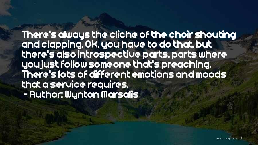 Clapping Quotes By Wynton Marsalis