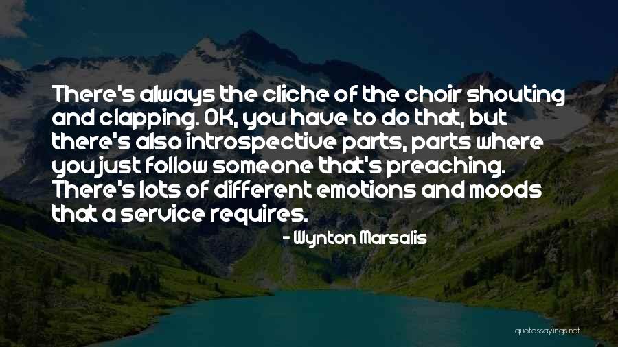 Clapping Quotes By Wynton Marsalis