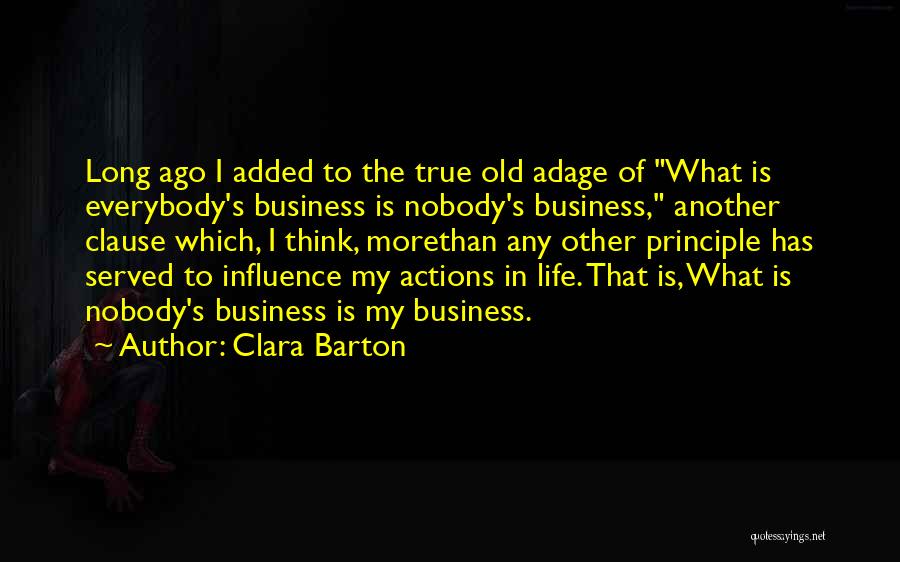 Clara Barton Quotes 500309