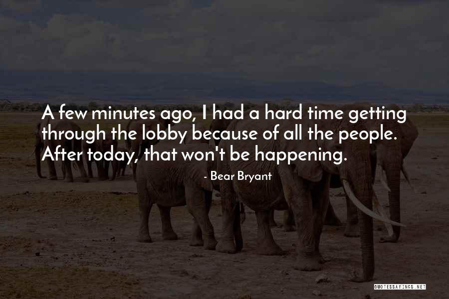 Clara Campoamor Quotes By Bear Bryant Clara Campoamor Quotes By Bear Bryant