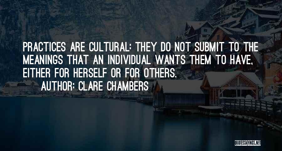Clare Chambers Quotes 544254