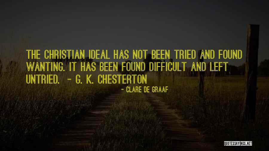 Clare De Graaf Quotes 449295