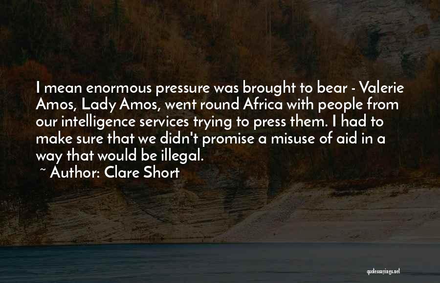 Clare Short Quotes 1373272