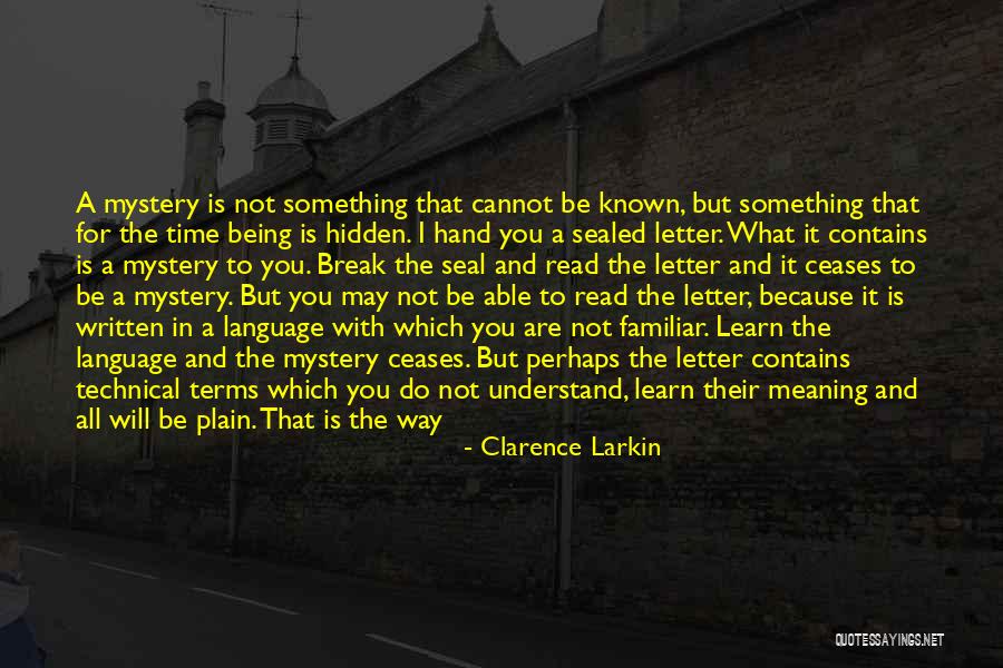 Clarence Larkin Quotes 783298 Clarence Larkin Quotes 783298