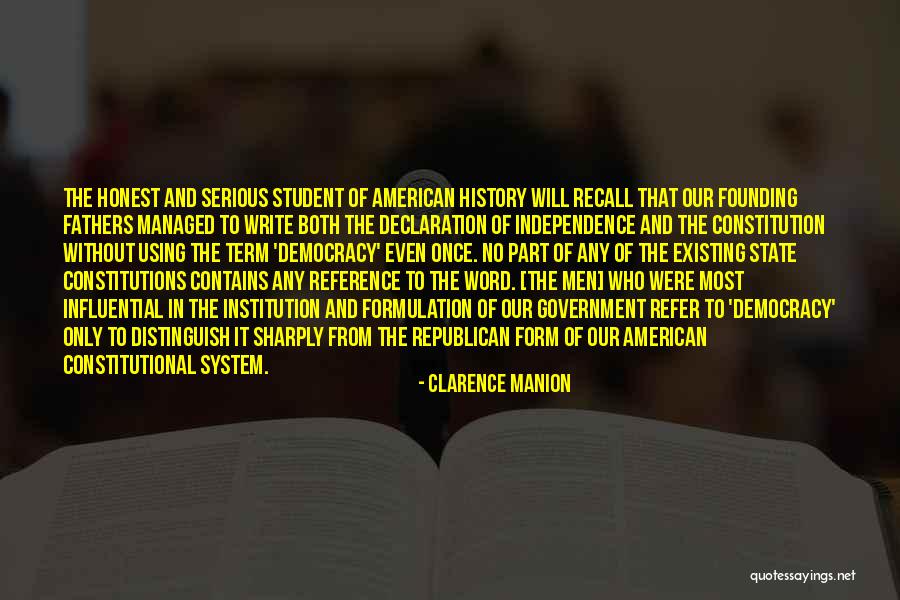 Clarence Manion Quotes 1394113 Clarence Manion Quotes 1394113