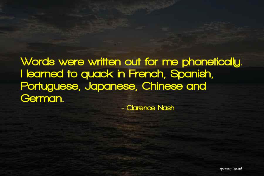 Clarence Nash Quotes 1667698