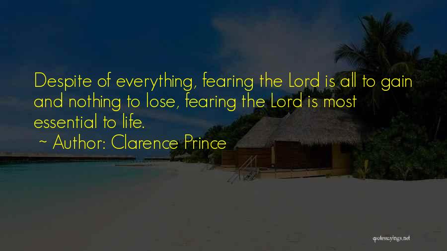 Clarence Prince Quotes 1883323