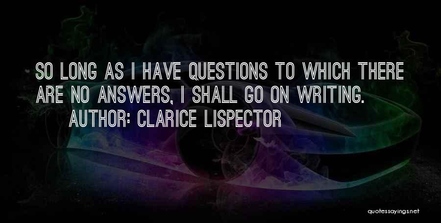 Clarice Lispector Quotes 1490118