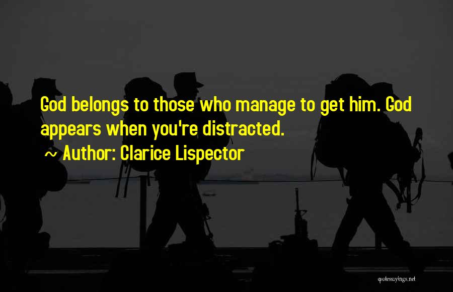 Clarice Lispector Quotes 973701