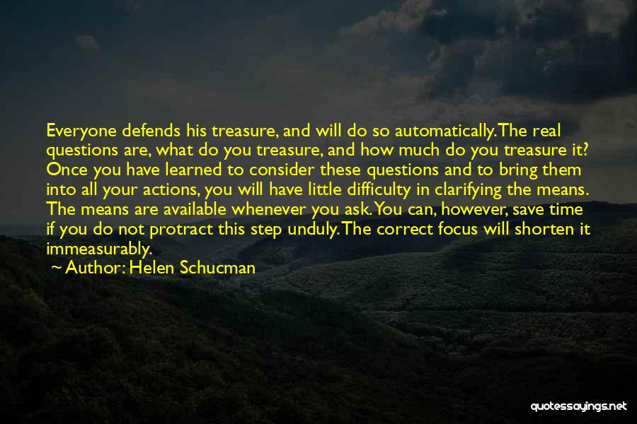 Clarifying Quotes By Helen Schucman