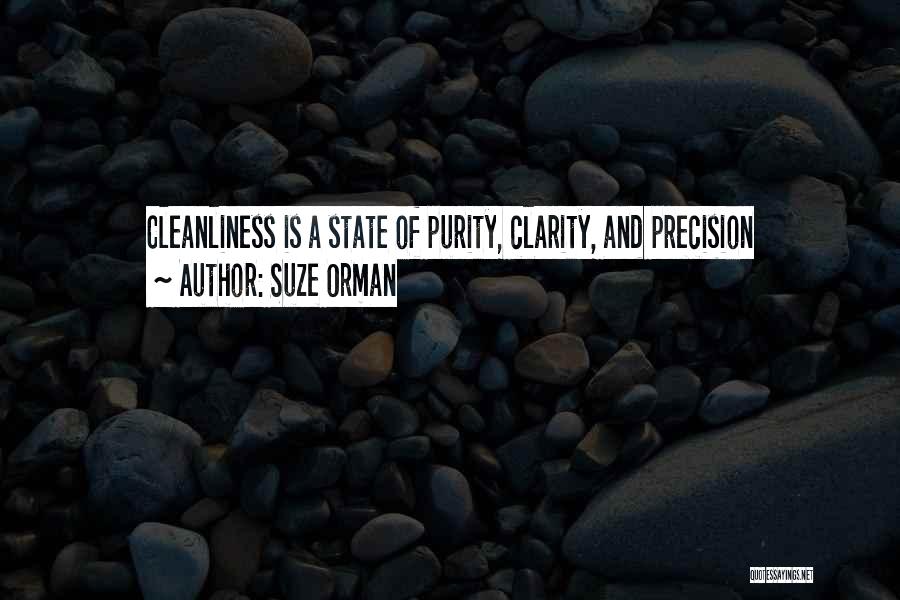 Clarity And Precision Quotes By Suze Orman