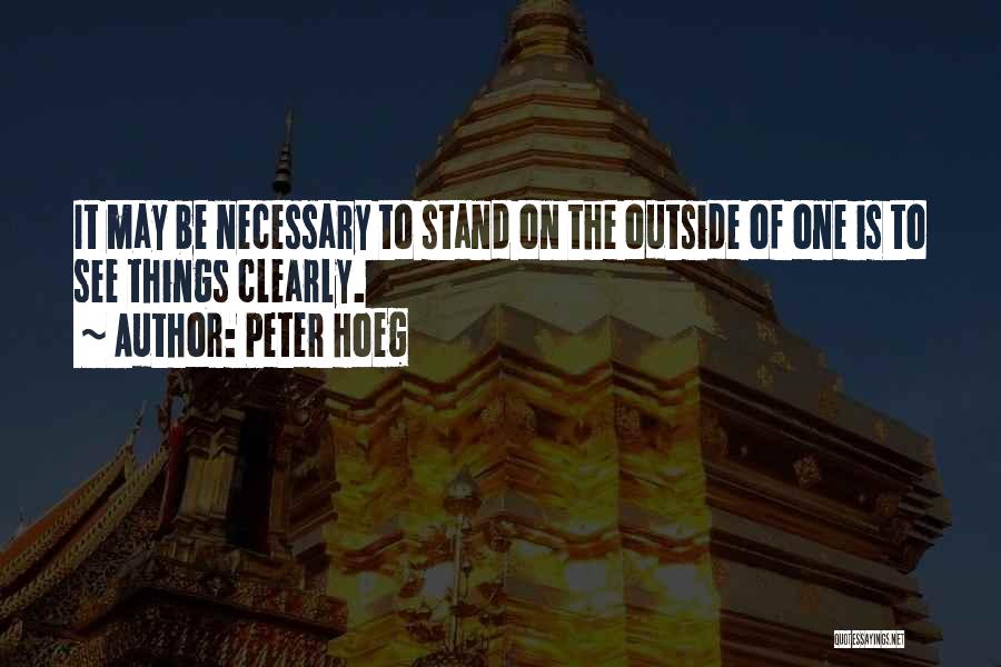 Clarity Understanding Quotes By Peter Hoeg