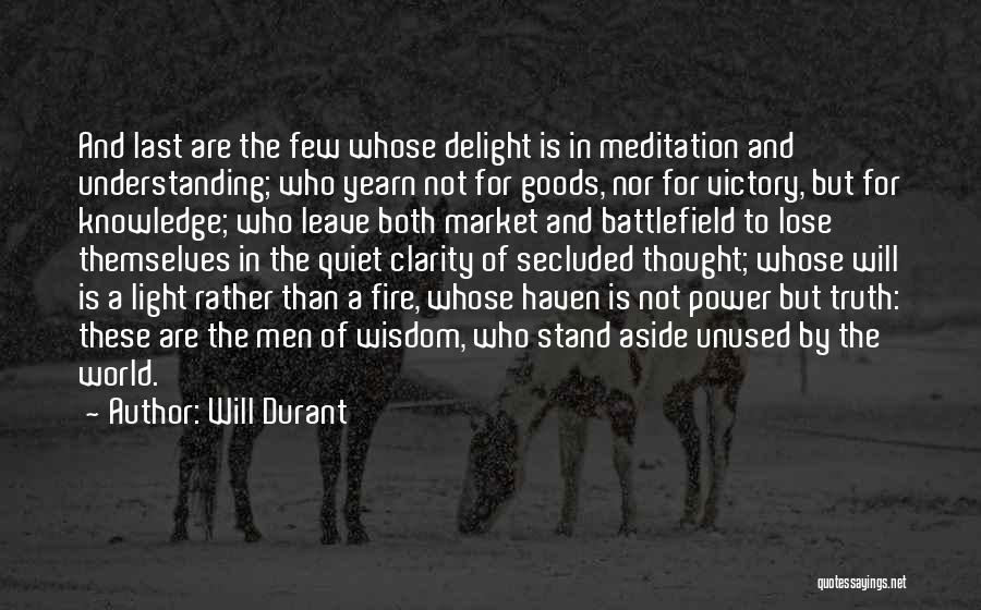 Clarity Understanding Quotes By Will Durant