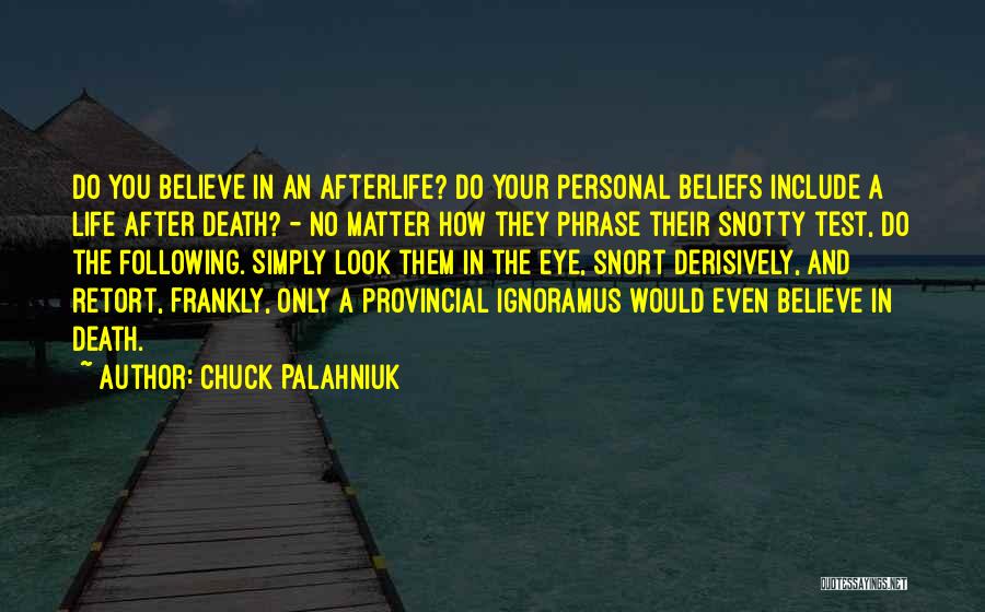 Clariza Sanchez Quotes By Chuck Palahniuk