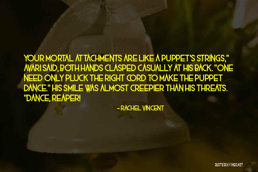 Clasped Hands Quotes By Rachel Vincent Clasped Hands Quotes By Rachel Vincent