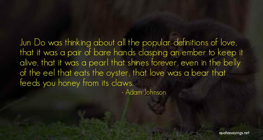 Clasping Hands Quotes By Adam Johnson Clasping Hands Quotes By Adam Johnson